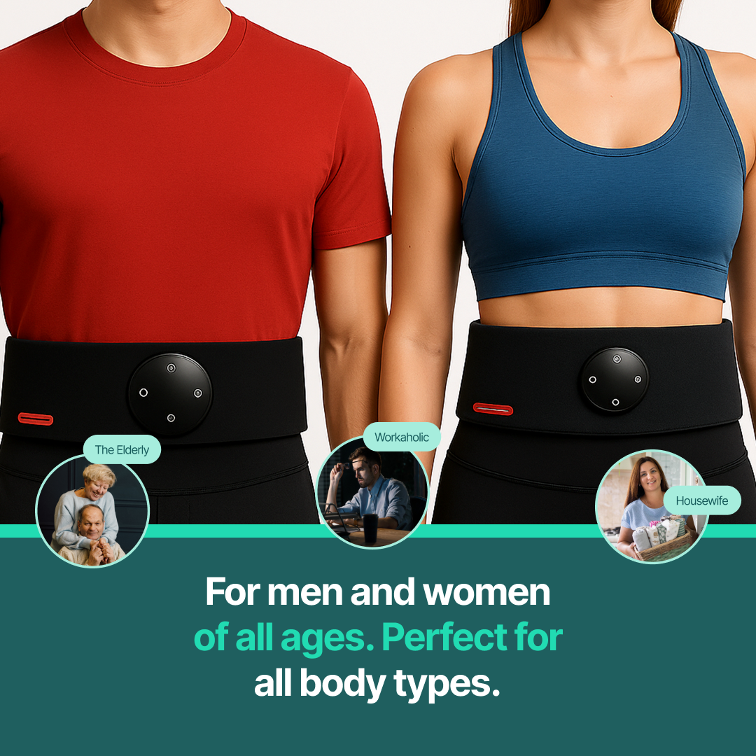 Lumbar Massage Belt With Infrared 150 LEDs