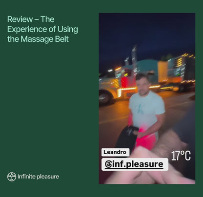 Lumbar Massage Belt With Infrared 150 LEDs